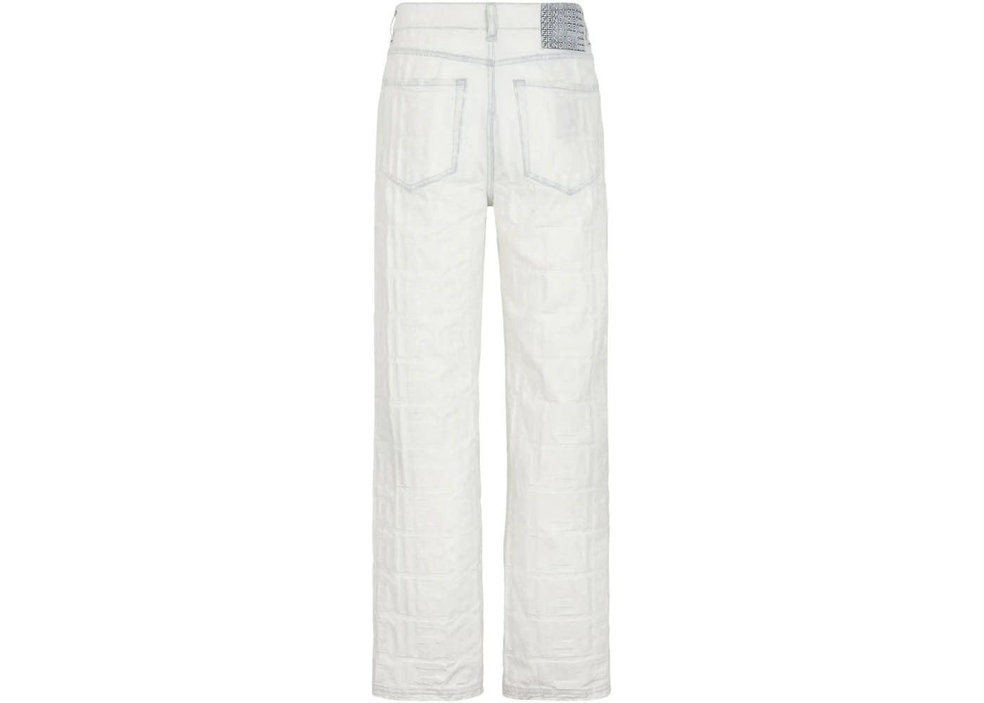 Fendi by Marc Jacobs Denim Jeans White