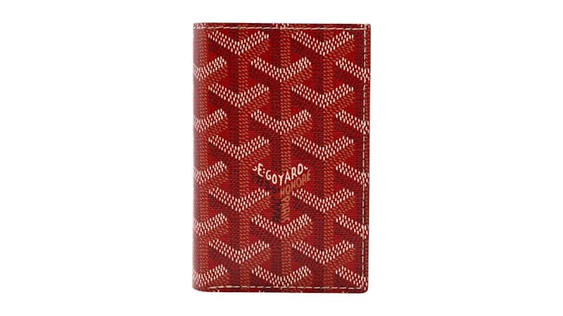 Goyard Saint Pierre Card Holder Red