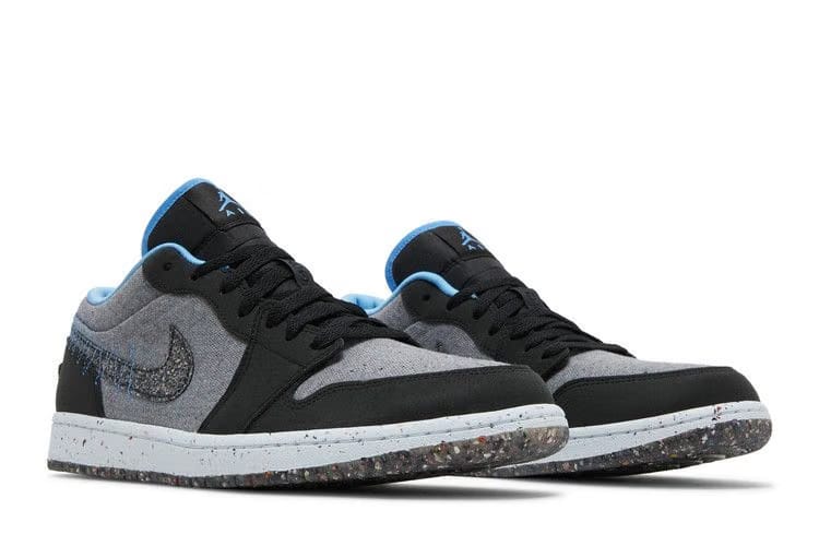 Air Jordan 1 Low Crater Black University Blue
