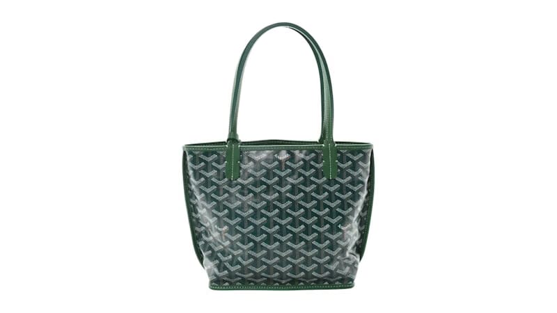 Goyard Anjou Tote Mini Green