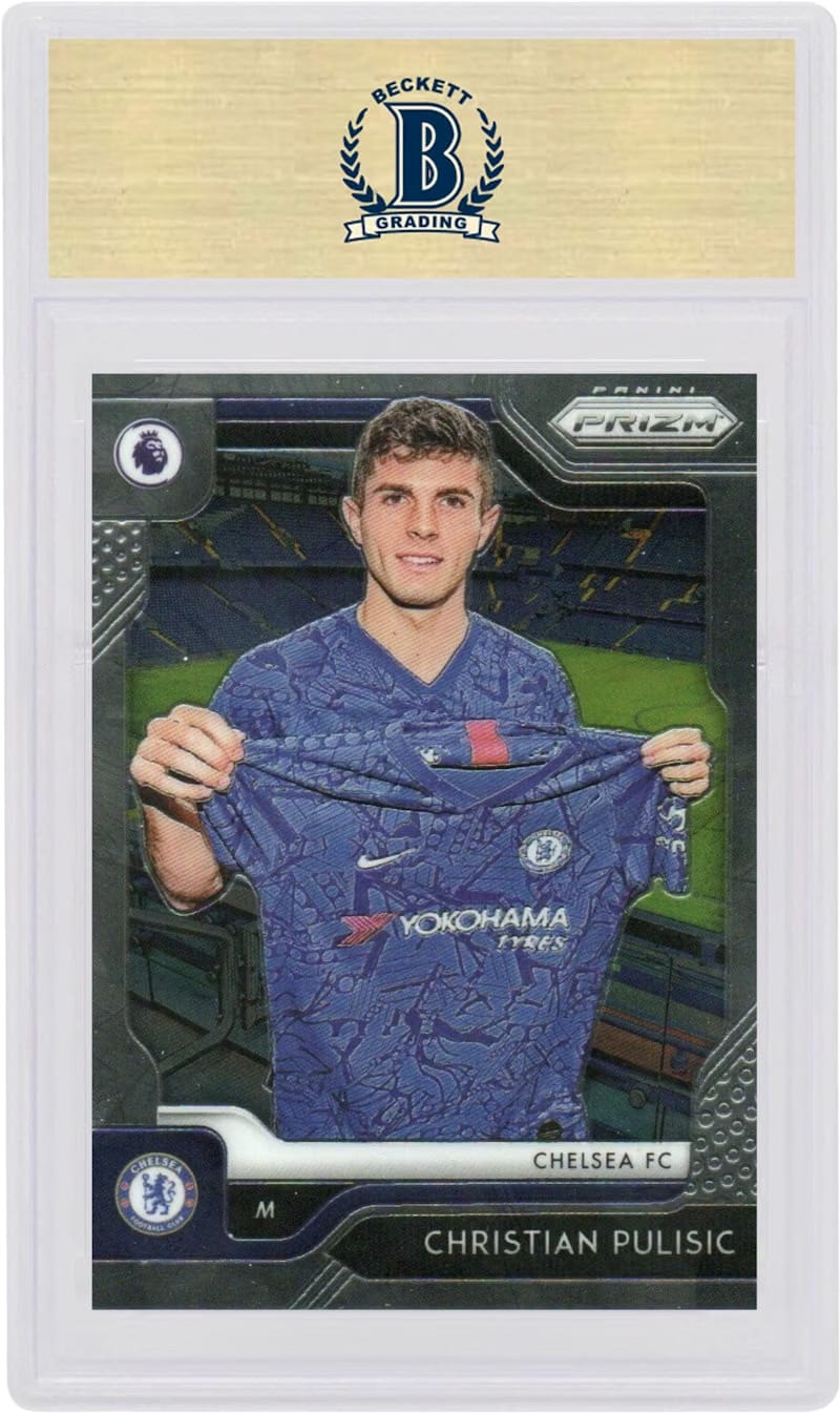 Christian Pulisic 2019 Panini Prizm Premier League #30 (PSA or BGS Graded)