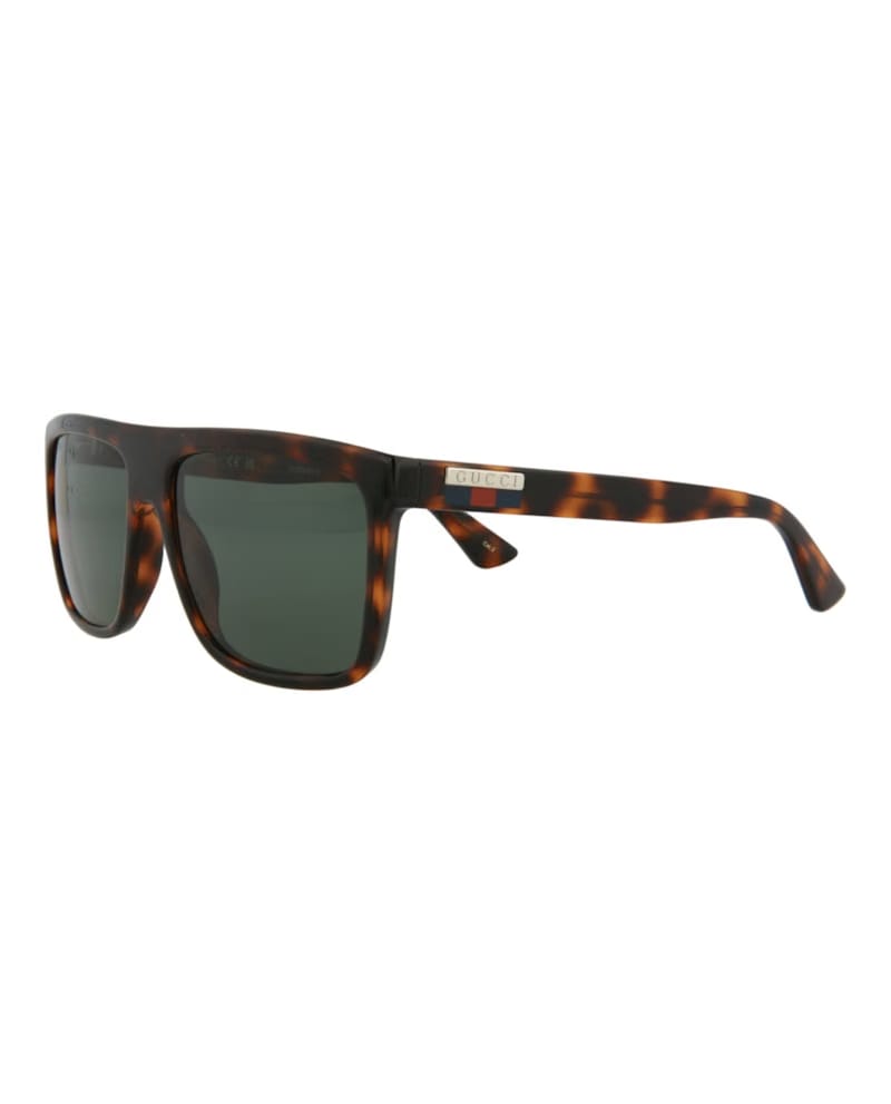 Gucci Square Sunglasses Havana/Havana/Green (GG0748S-30008888-003)