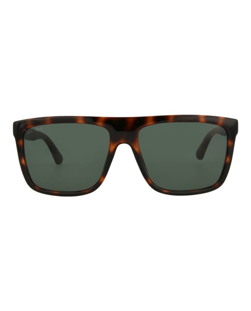 Gucci Square Sunglasses Havana/Havana/Green (GG0748S-30008888-003)