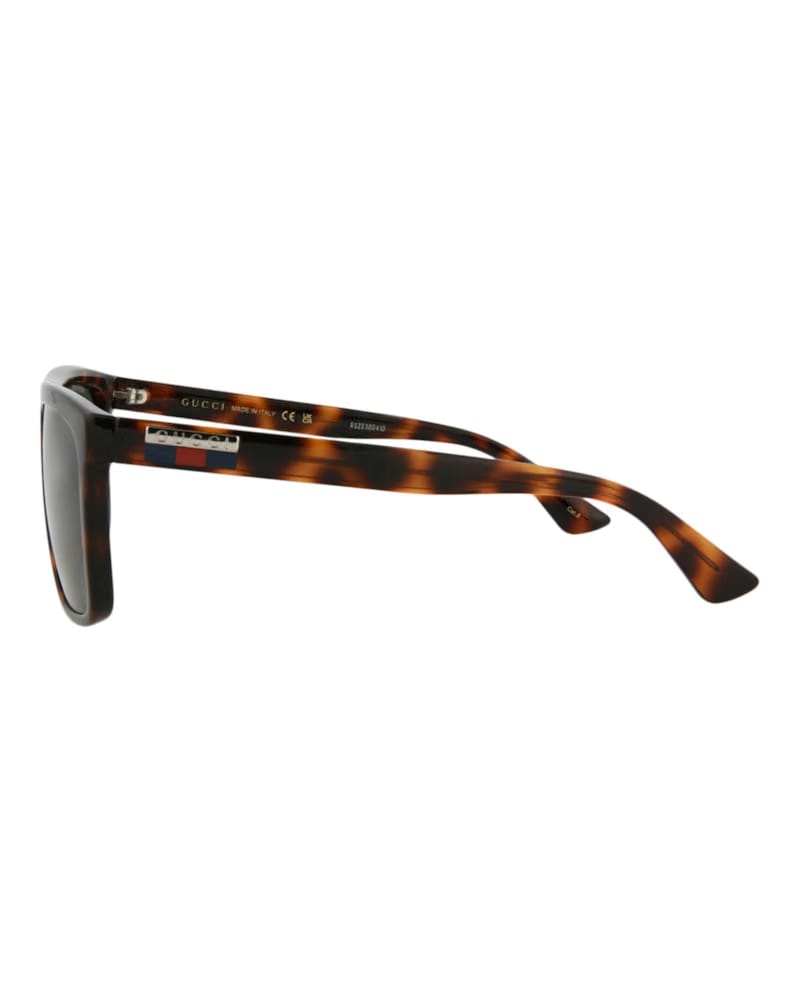 Gucci Square Sunglasses Havana/Havana/Green (GG0748S-30008888-003)