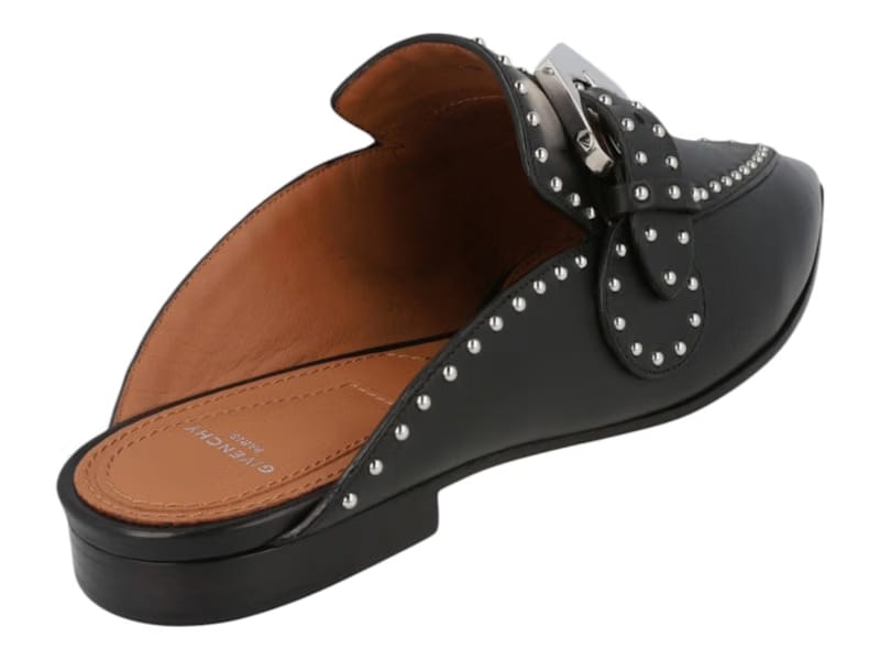 Givenchy Elegant Studded Mules Black (Women's)