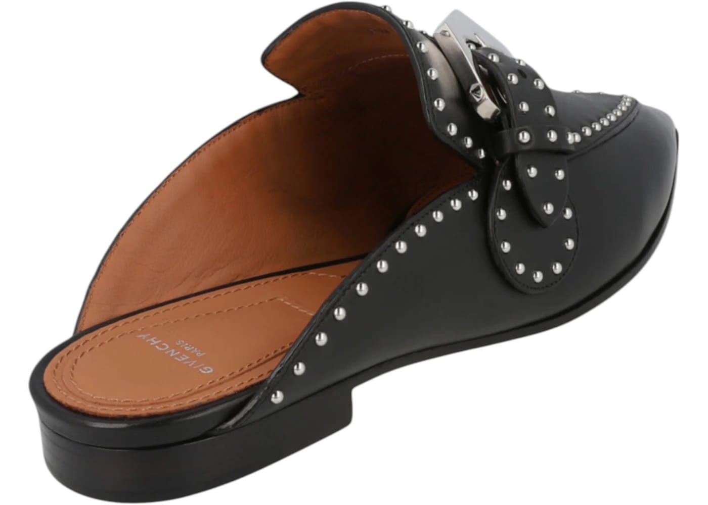 Givenchy Elegant Studded Mules Black (Women's)