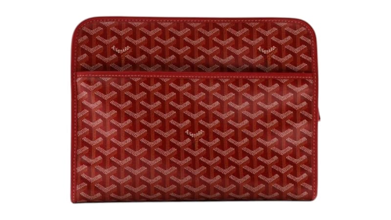 Goyard Jouvence Toiletry Bag MM Red