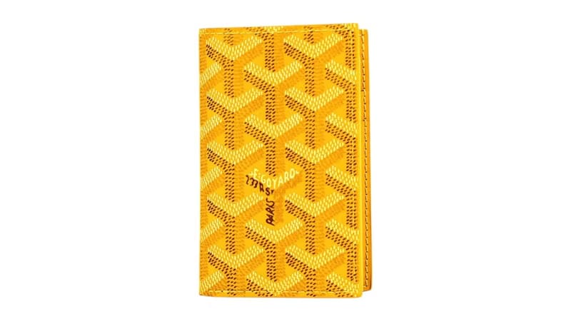 Goyard Saint Pierre Card Holder Yellow