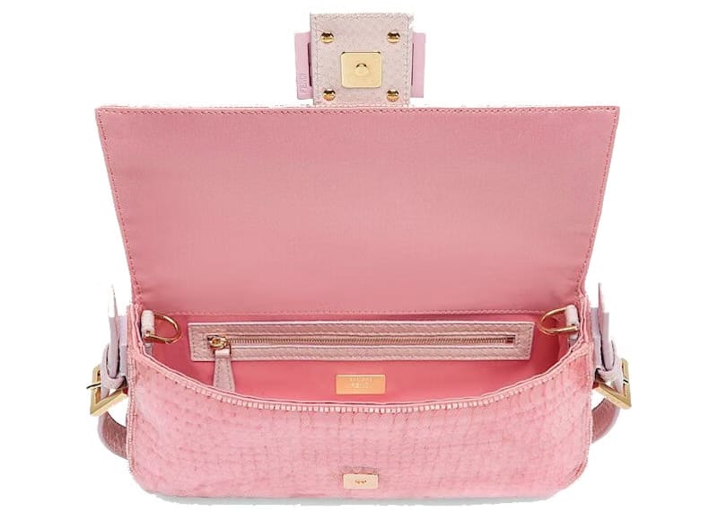 Fendi Baguette 1997 Shoulder Bag Pink
