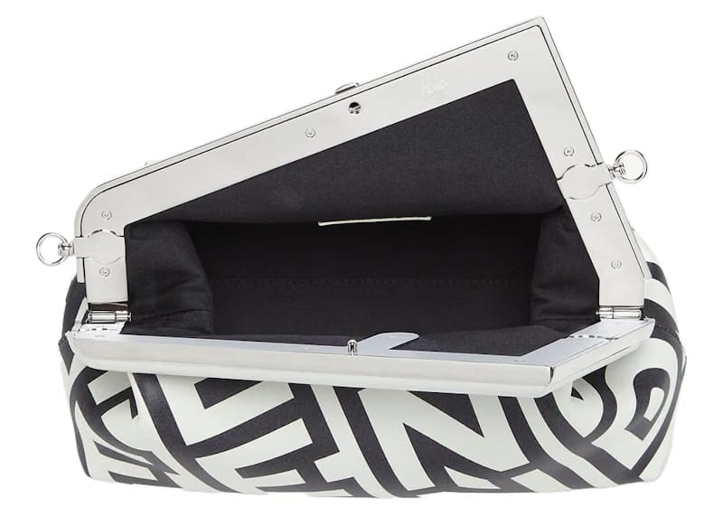 Fendi by Marc Jacobs Fendi First Midi Two-Tone Nappa Leather Bag