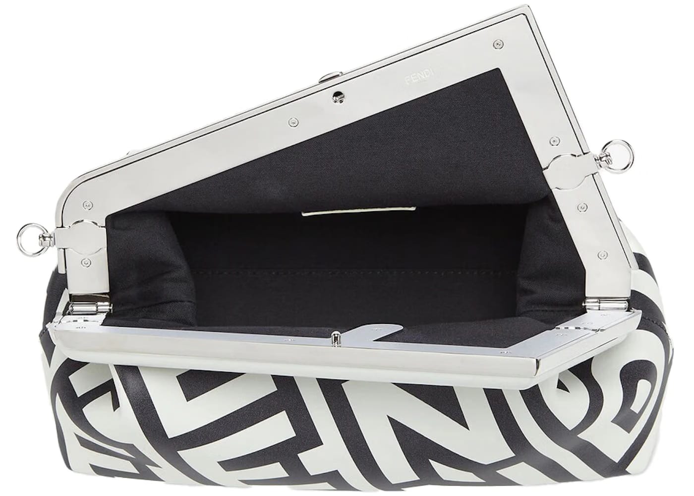 Fendi by Marc Jacobs Fendi First Midi Two-Tone Nappa Leather Bag
