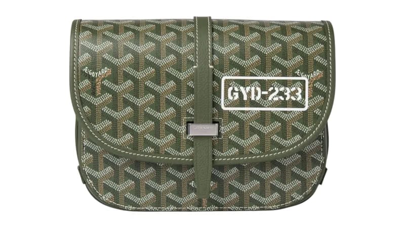 Goyard Belvedere PM Bag Khaki