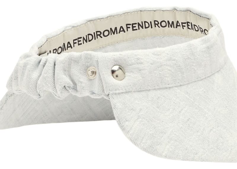 Fendi by Marc Jacobs Visor Blue Denim Visor
