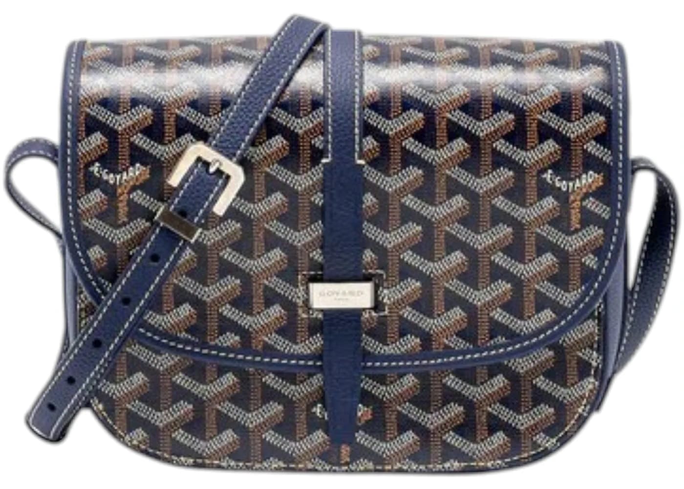 Goyard Belvedere PM Navy Blue