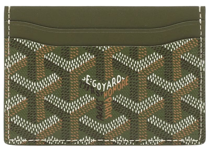 Goyard Saint - Sulpice Card Wallet Khaki