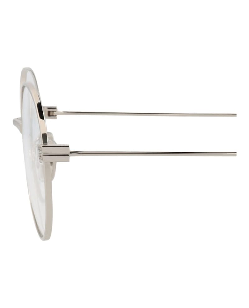 Givenchy Round-Frame Metal Optical Frames Palladium Palladium Transparent (GV50033U-51-016)