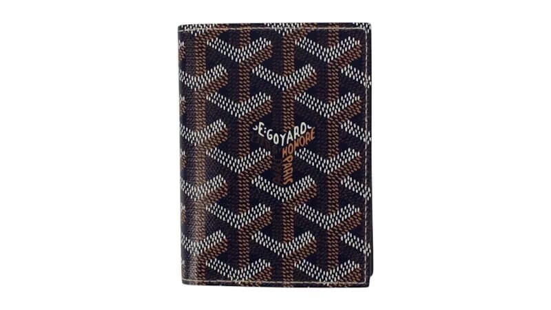 Goyard Saint Marc Card Holder Navy Blue