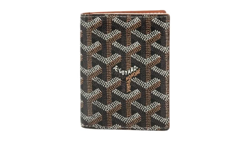 Goyard Saint Marc Card Holder Black/Natural