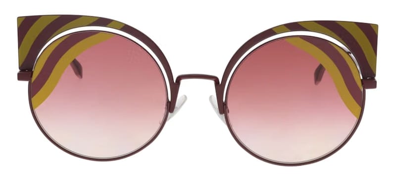 Fendi Butterfly Sunglasses Burgundy (FF 0215/S 00L9- X4)