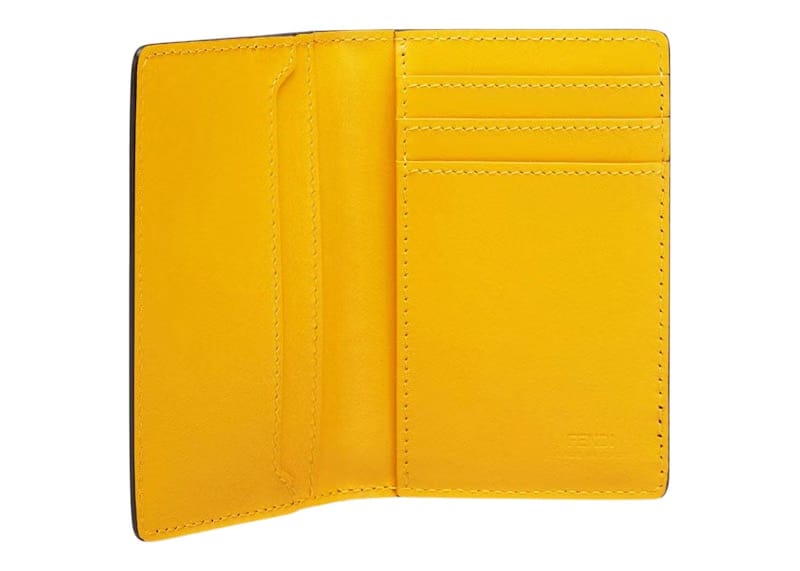 Fendi x FRGMT x Pokemon FF Fabric Card Holder Brown