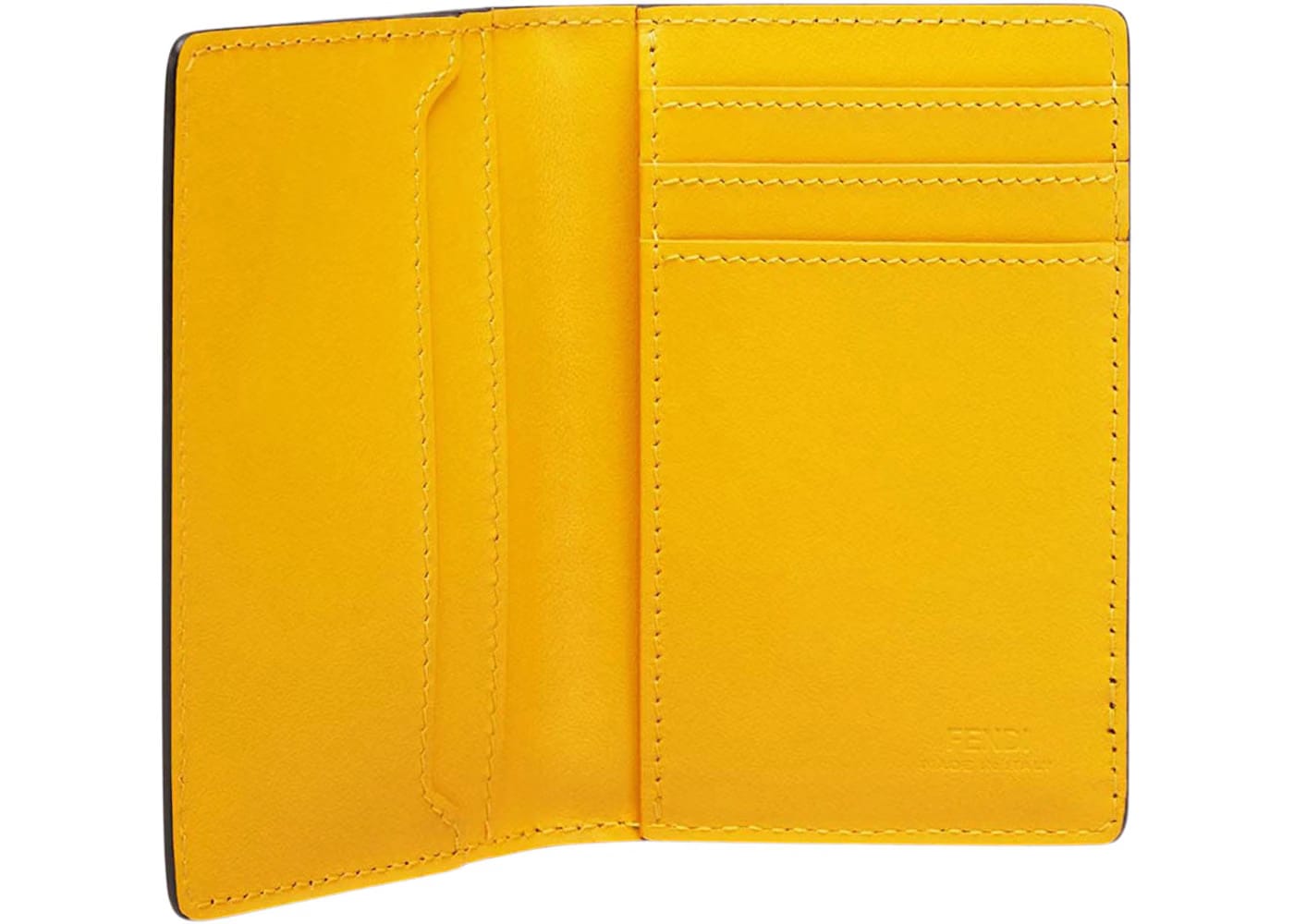 Fendi x FRGMT x Pokemon FF Fabric Card Holder Brown