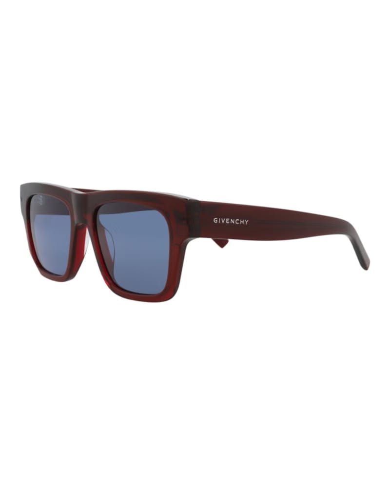 Givenchy Square-Frame Acetate Sunglasses Bordeaux Bordeaux Blue (GV40002U-52-69V)