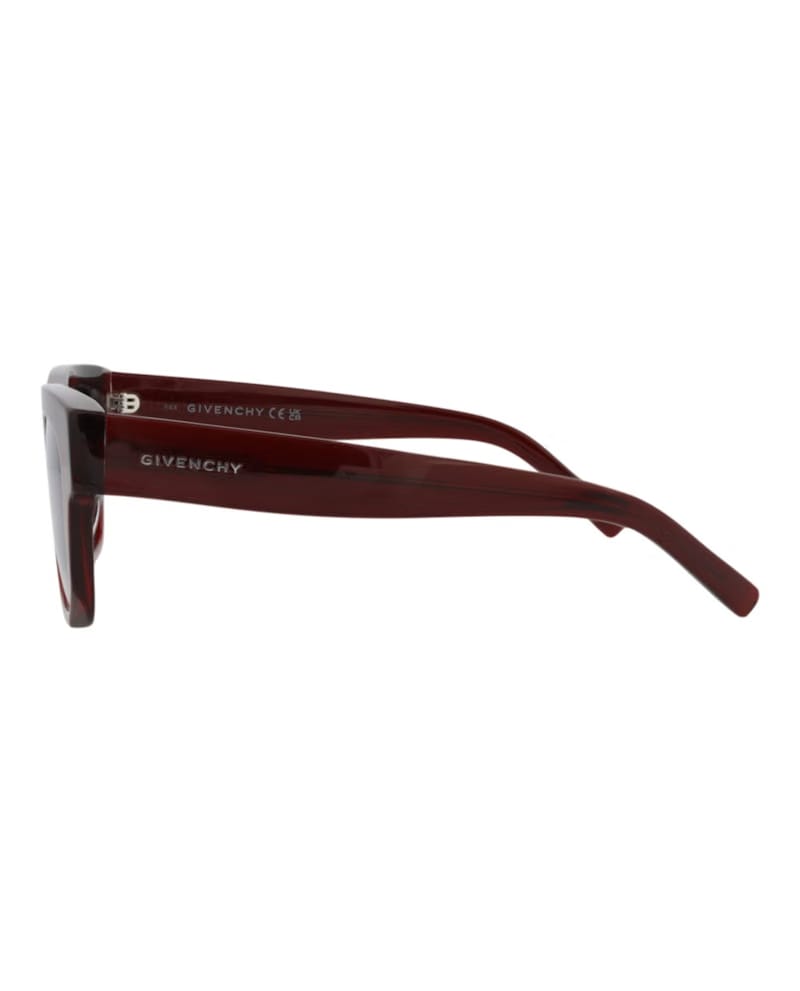Givenchy Square-Frame Acetate Sunglasses Bordeaux Bordeaux Blue (GV40002U-52-69V)