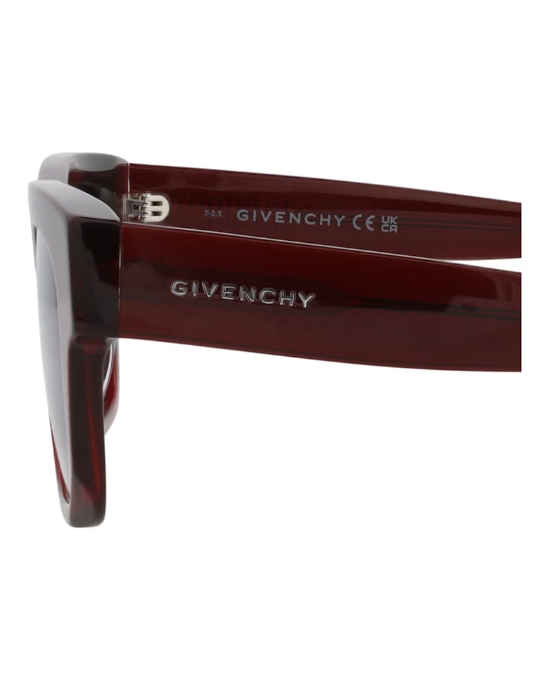 Givenchy Square-Frame Acetate Sunglasses Bordeaux Bordeaux Blue (GV40002U-52-69V)