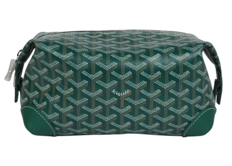 Goyard Boeing 25 Toilet Bag Green