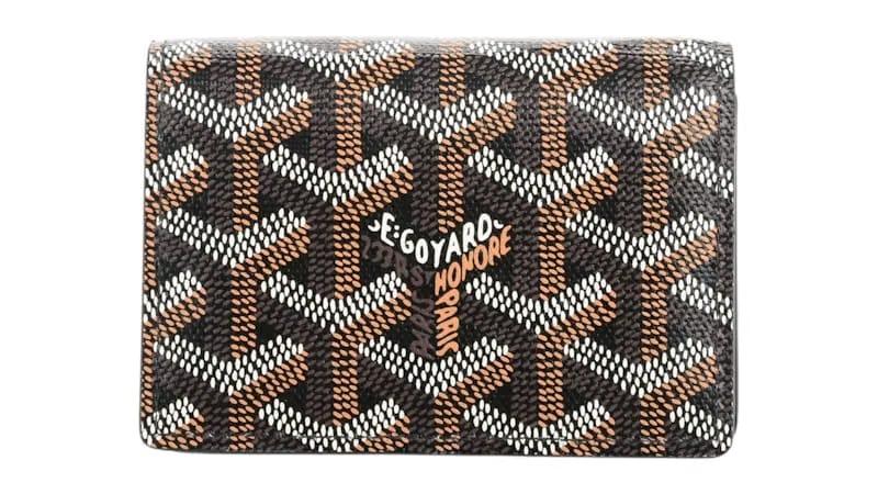 Goyard Business Card Holder Goyardine Black