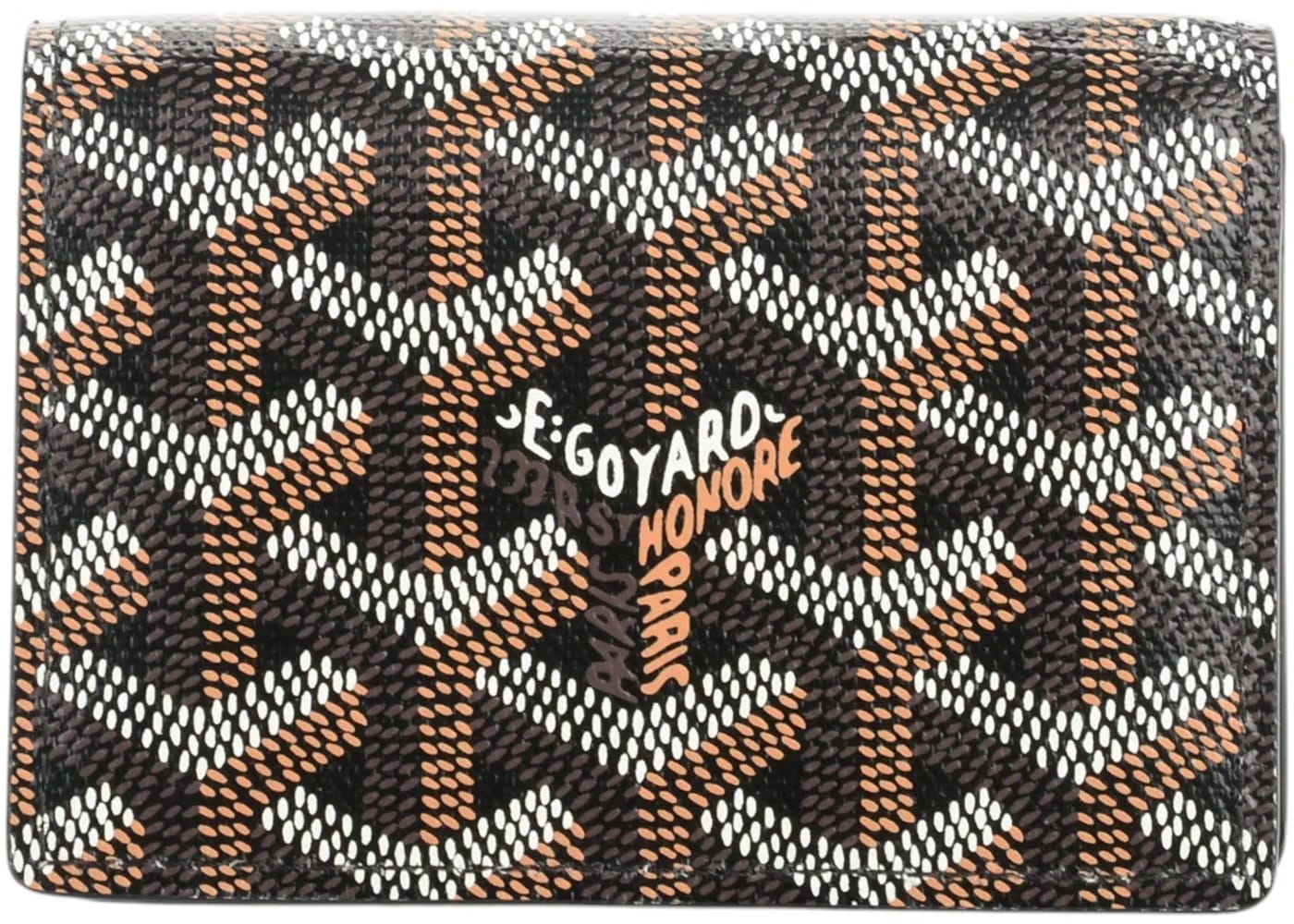 Goyard Business Card Holder Goyardine Black