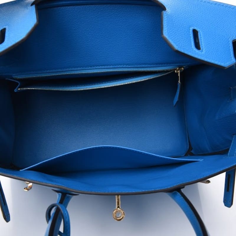 Hermes Birkin Epsom 30 Bleu Zanzibar