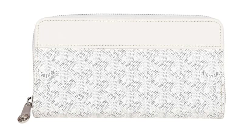 Goyard Matignon Wallet GM White