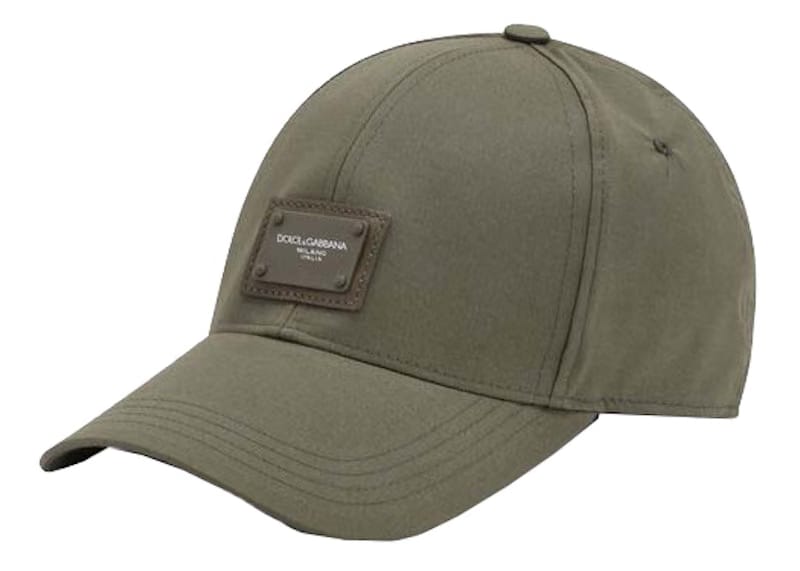 Dolce & Gabbana Branded Plate Baseball Cap Green