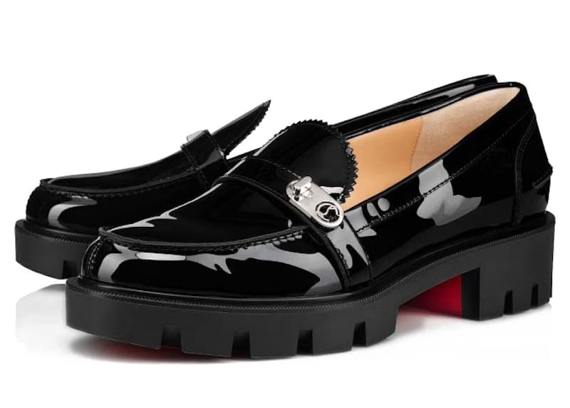 Christian Louboutin Lock Woody Black (Women's)