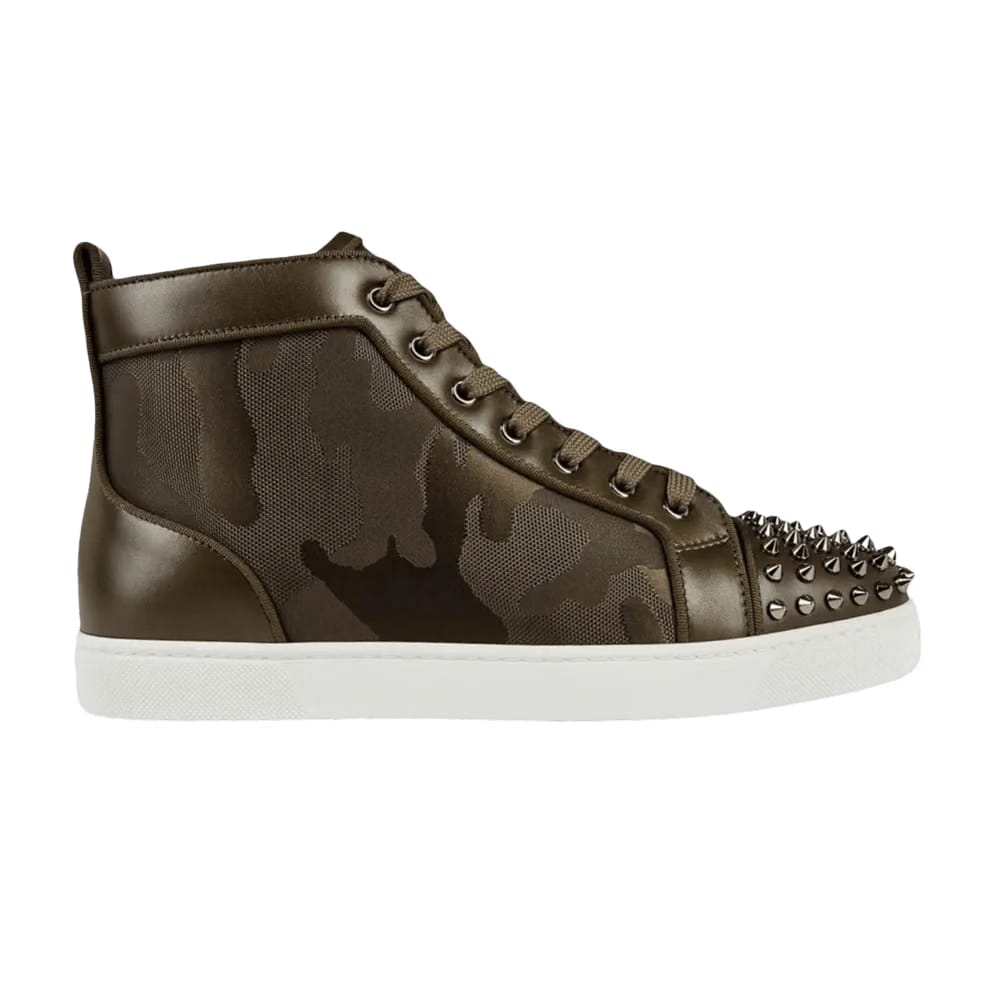 Christian Louboutin Lou Spikes Orlato Flat Balmore