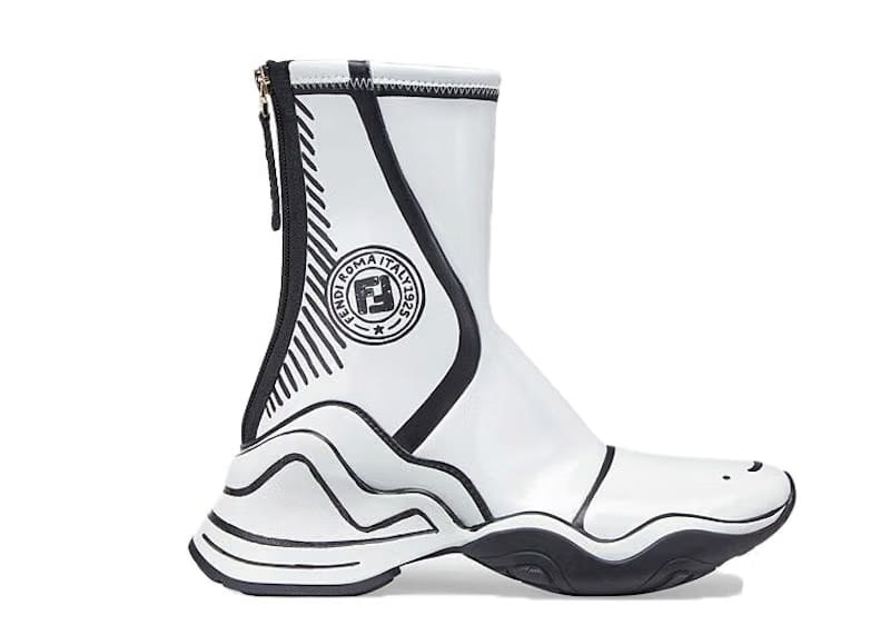 Fendi x Joshua Vides Leather High Tops White (Women's)