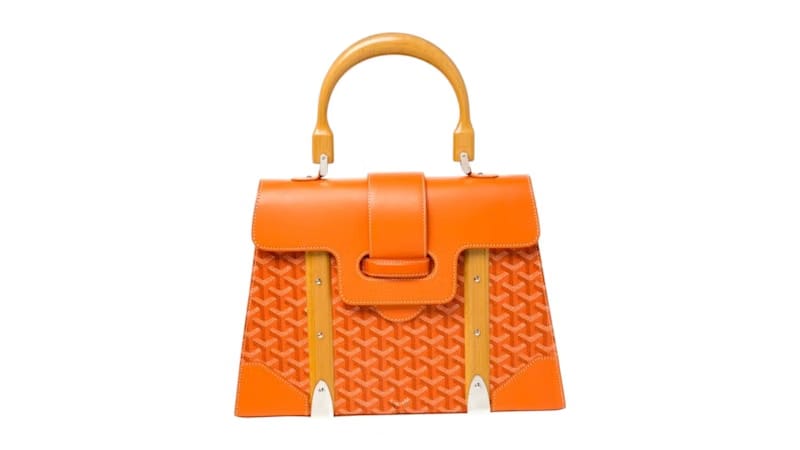 Goyard Saigon Structure Mini Bag Orange