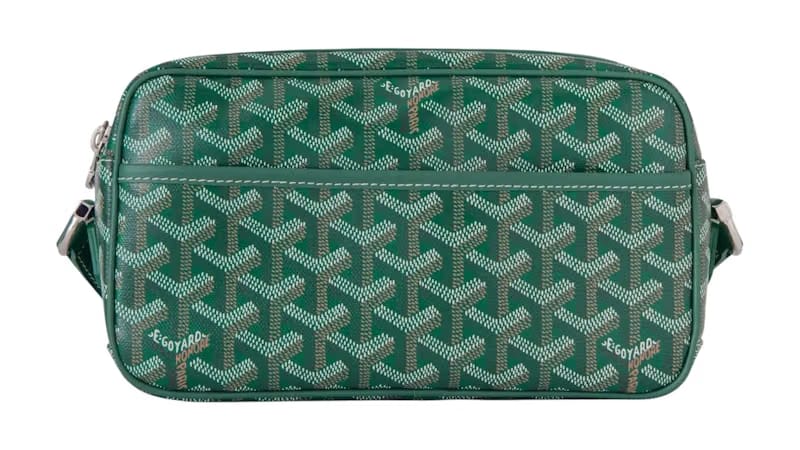 Goyard Cap Vert Crossbody Goyardine Green
