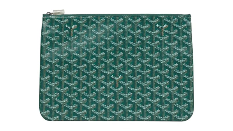 Goyard Senat Pouch MM Green