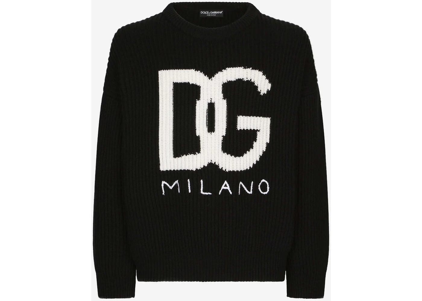 Dolce & Gabbana Pull Girocollo Jumper Black