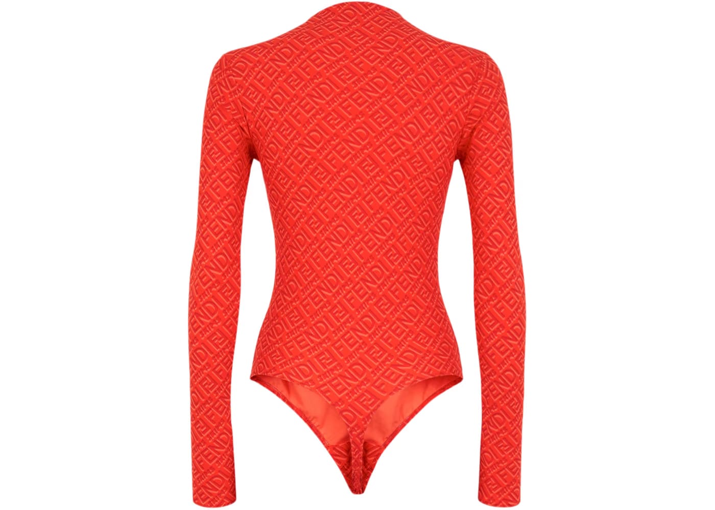 Fendi x SKIMS Mock Neck Long Sleeve Bodysuit Georgia