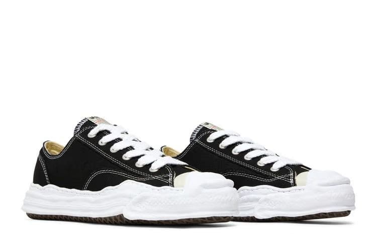 Maison Mihara Yasuhiro Hank OG Sole Canvas Low Black White