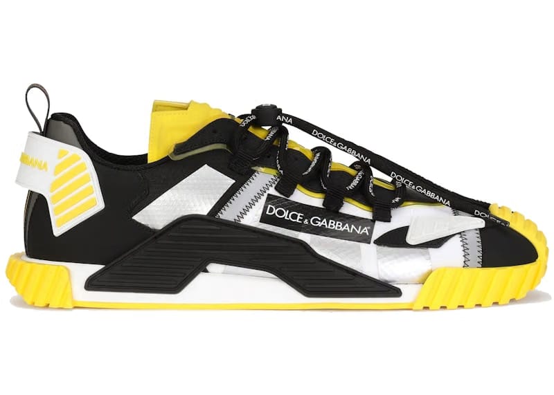 Dolce & Gabbana NS1 Low Top Yellow Black