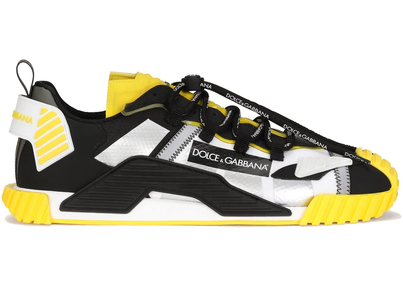 Dolce & Gabbana NS1 Low Top Yellow Black