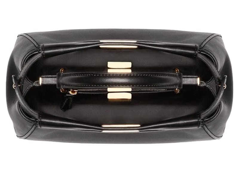 Fendi by Marc Jacobs Peekaboo Mini Black Nappa Leather Bag