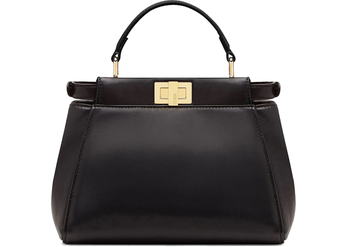 Fendi by Marc Jacobs Peekaboo Mini Black Nappa Leather Bag