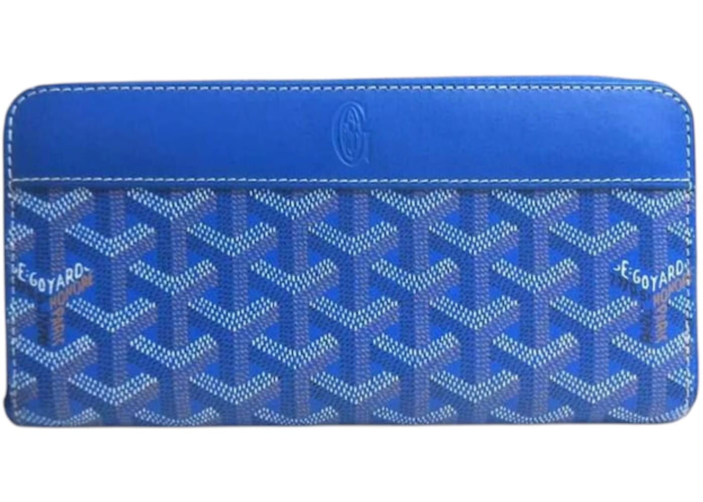 Goyard Matignon Wallet GM Sky Blue