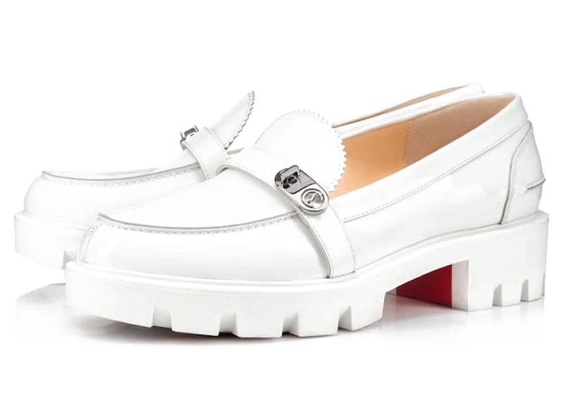 Christian Louboutin Lock Woody Bianco (Women's)