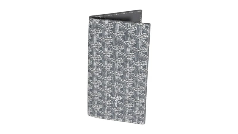 Goyard Saint Roch Wallet Goyardine Gray